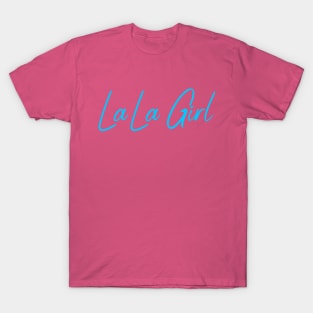 Lala girl blue Design T-Shirt